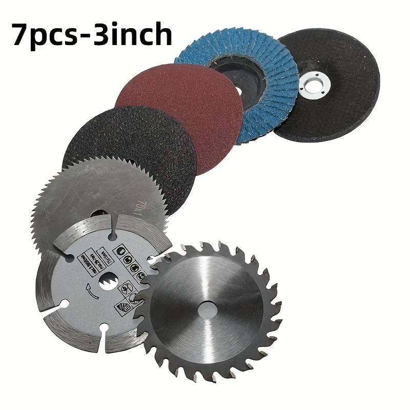 Steel Chain - 7 Parça Procut 3 İnç Daire