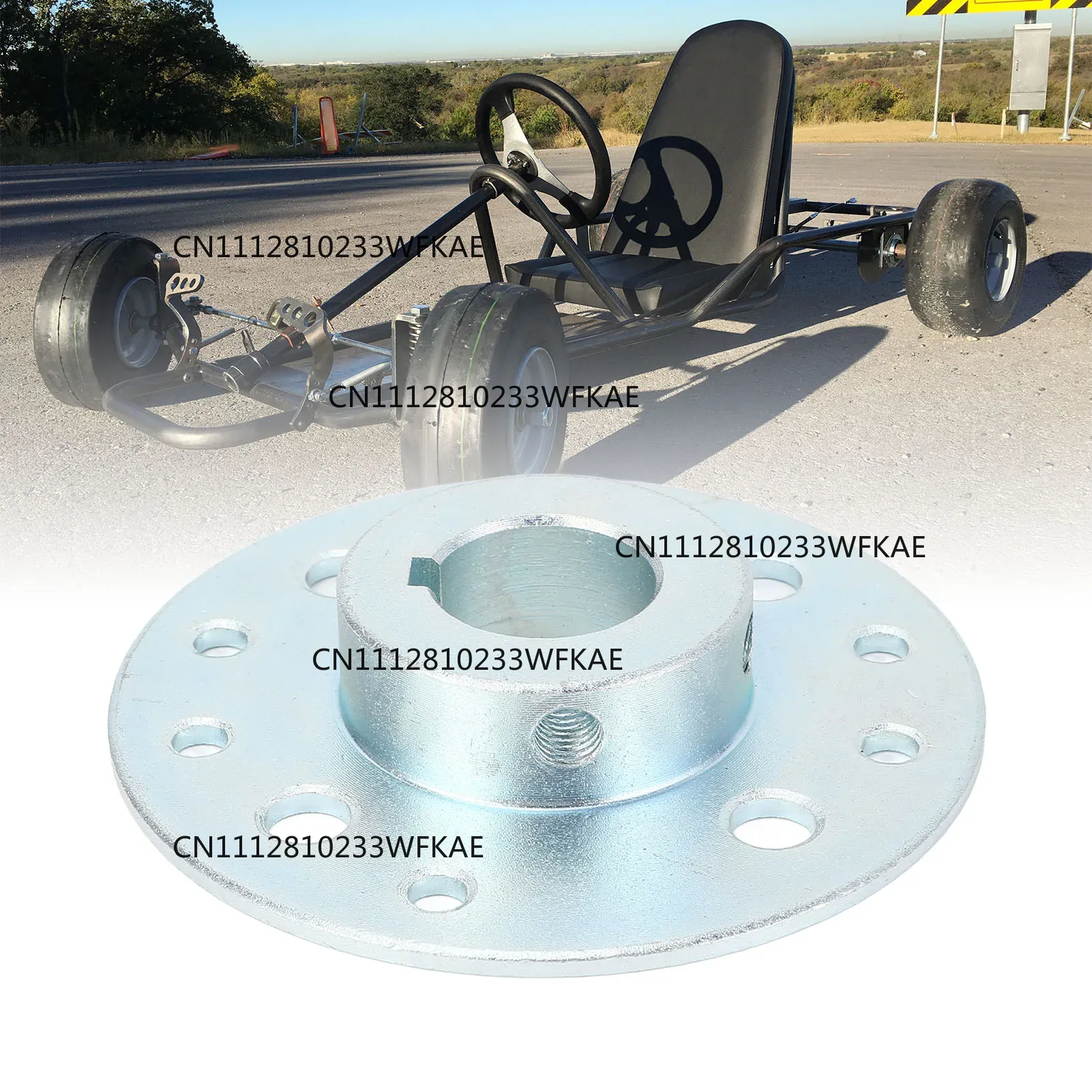 Sprocket - Predator 212cc 196cc 6.5hp Go Kart